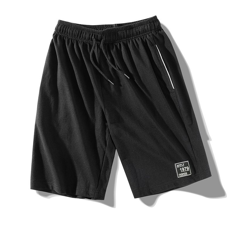 Mænds Sportsshorts Løse Lige Tynde Sektion Strand Casual Fem Point Trend