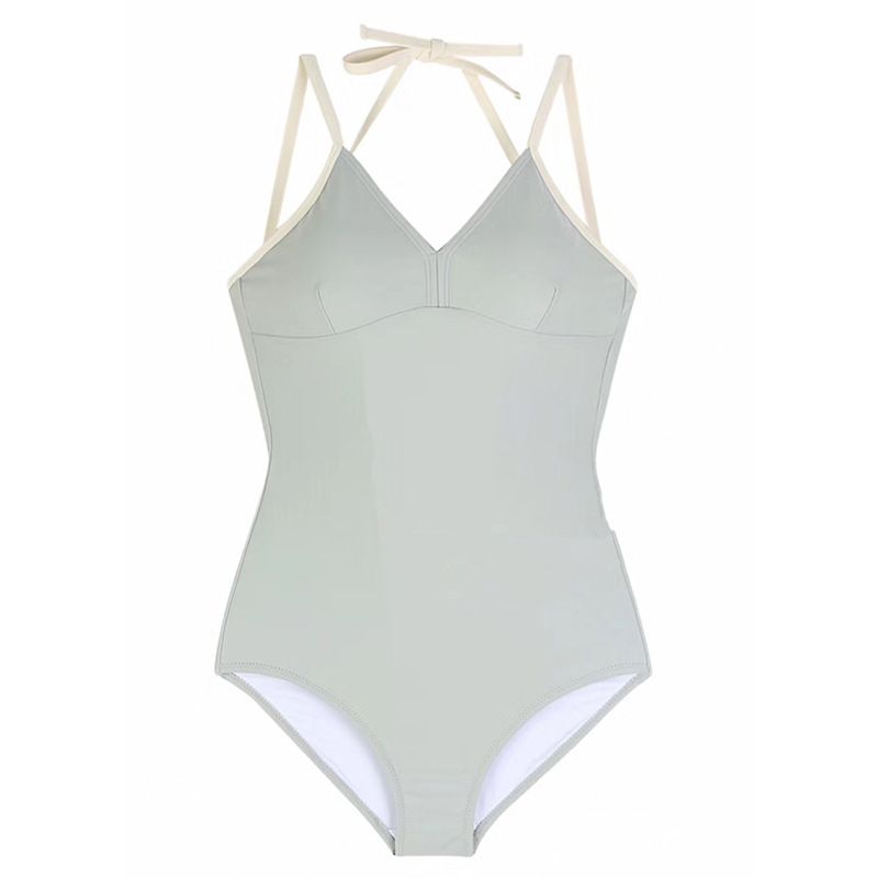 Ny Bikini Sexet Slim Sort Ny One-piece Badedragt Kvinder