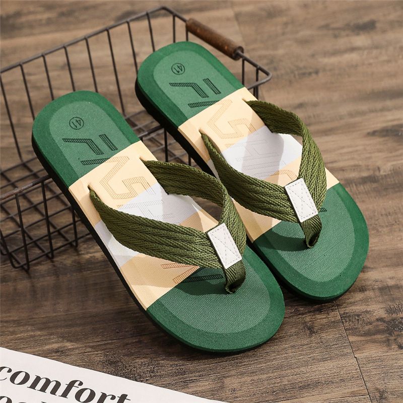 Nye Mænd Hjemmesko Flip-flops Sko Mænds Sommer Mode Trend Strand