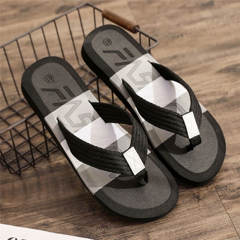 Nye Mænd Hjemmesko Flip-flops Sko Mænds Sommer Mode Trend Strand