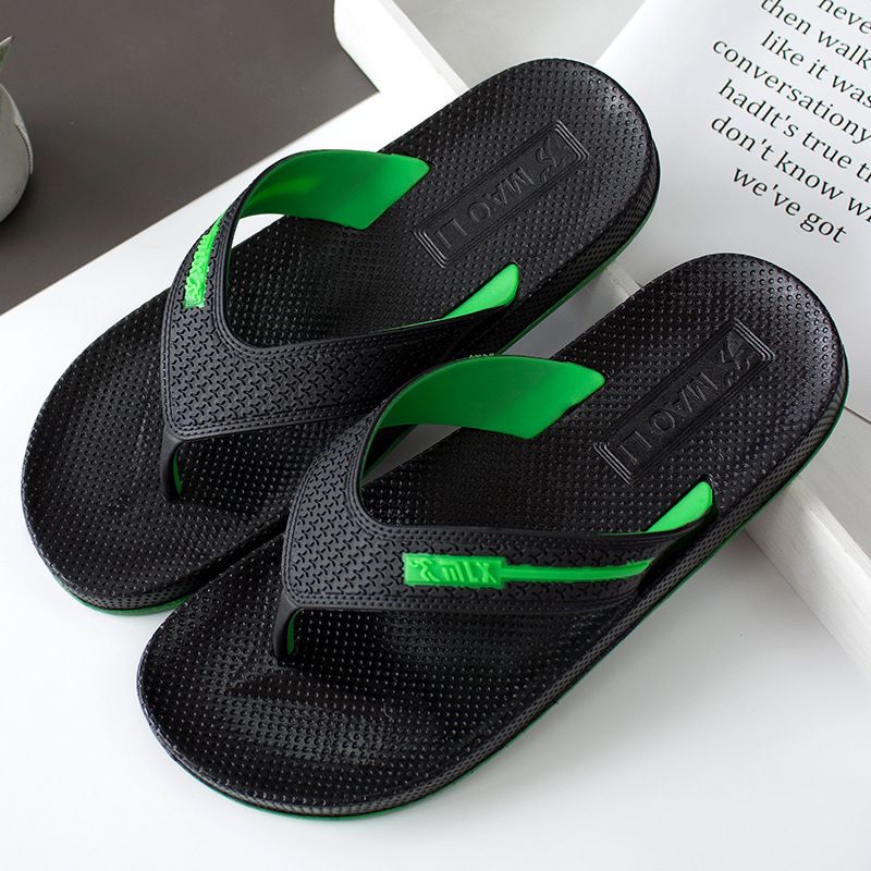 Nye Sommer Strandflip Flops Til Mænd Pvc Skridsikre Sandaler Hjemmesko Sko Herre Strandsko