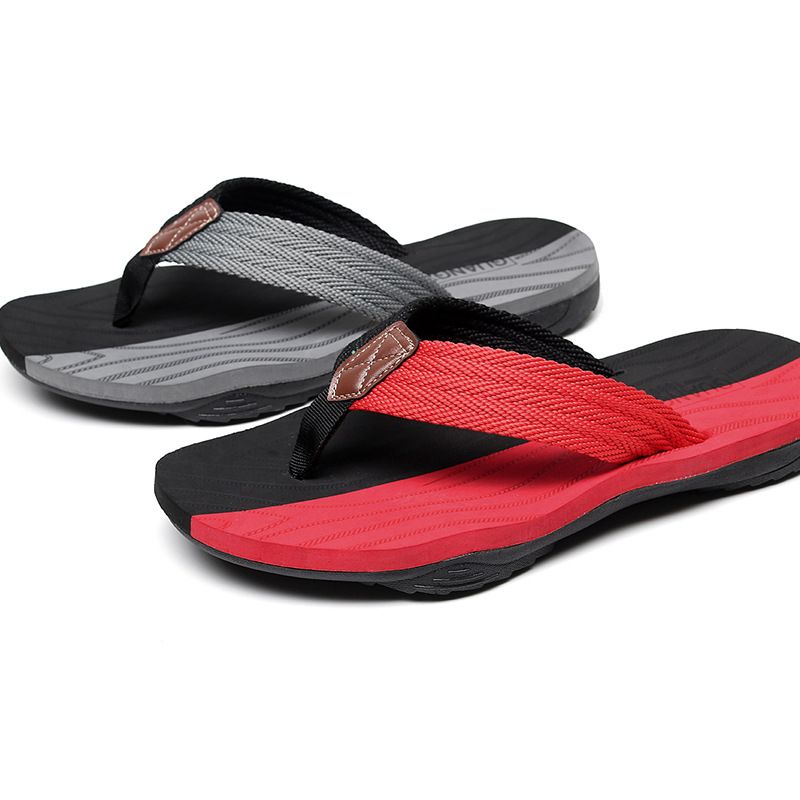 Nye Sommerflip Flops Herre Udendørs Strandsandaler Hjemmesko Sko Trend Skridsikre Sandaler