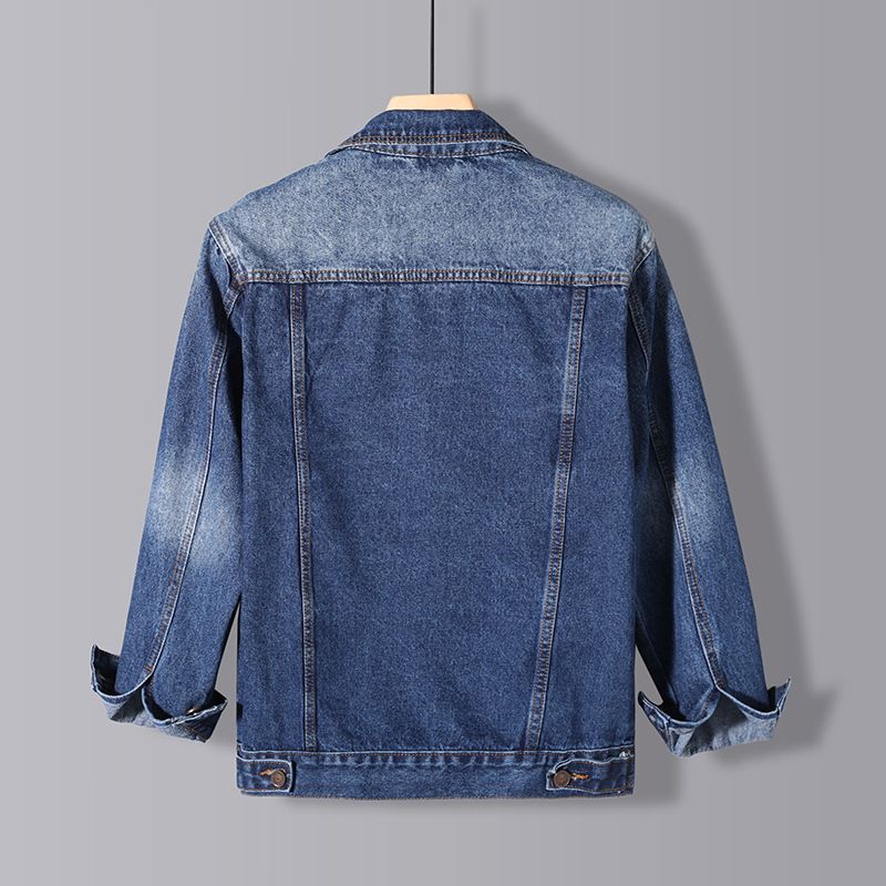 Overtøj Mænd Tynde Denim Jakker Trend