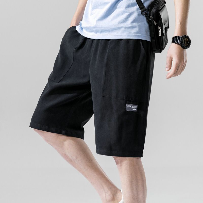 Shorts Herre Afslappede Bukser Tynde Strand Joggingbukser Trend