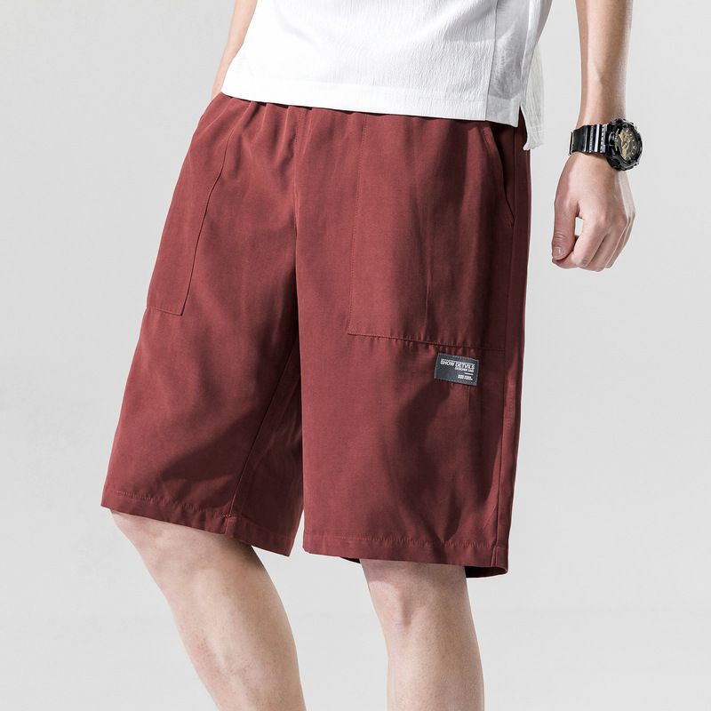 Shorts Herre Afslappede Bukser Tynde Strand Joggingbukser Trend