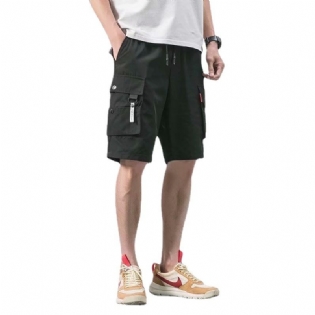 Shorts Til Mænd Workwear Cropped Bukser Trendy Casual Løs