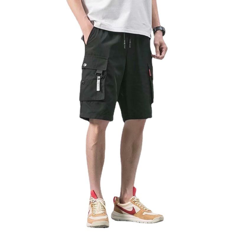 Shorts Til Mænd Workwear Cropped Bukser Trendy Casual Løs