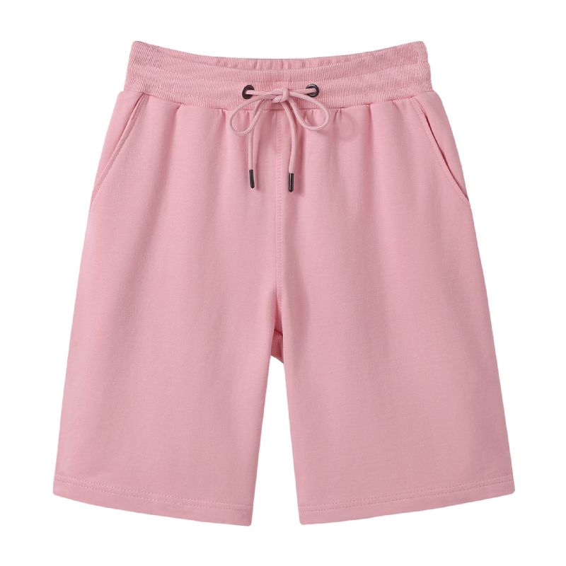 Sommer Bomuld Åndbare Casual Shorts Herre Nye Trend Strand Fem Point