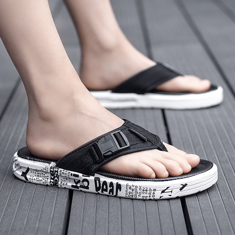 Sommer Ny Indendørs Og Udendørs Strand Trend Mode Eva Flip-flop Sandaler Hjemmesko Sko Flip-flops Mandlige