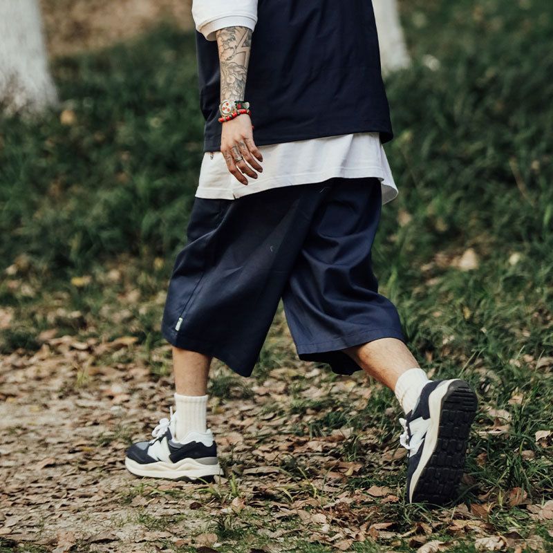 Sommer Nye Ensfarvede Overalls Shorts Afslappet Løs Lige