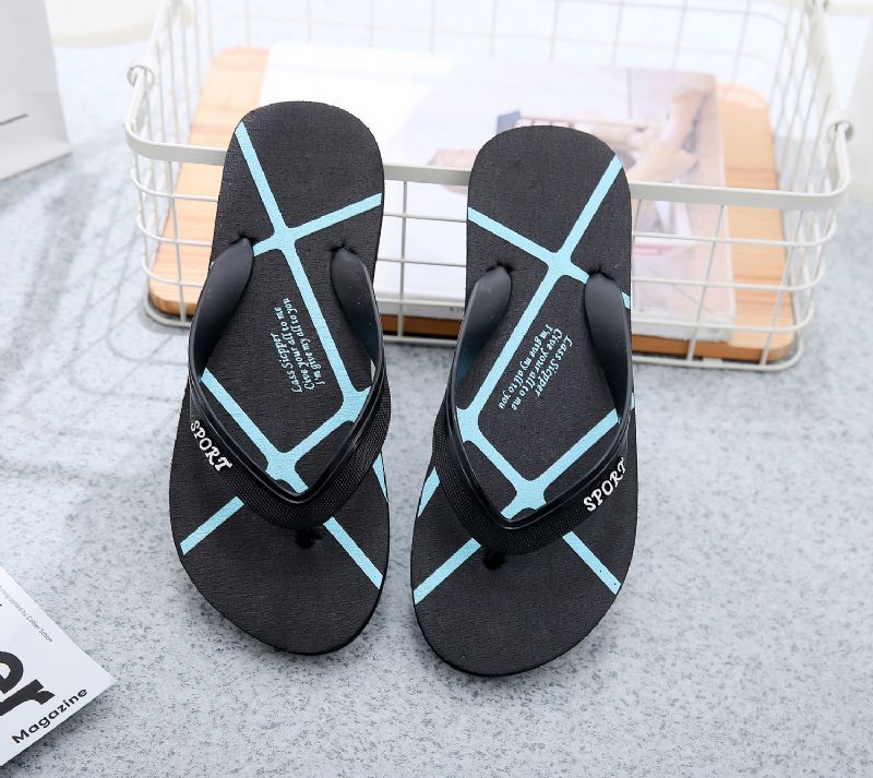 Sommer Tøfler Herre Flip Flops Strandsandaler Hjemmesko