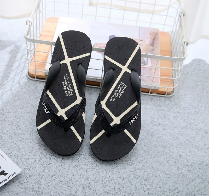 Sommer Tøfler Herre Flip Flops Strandsandaler Hjemmesko