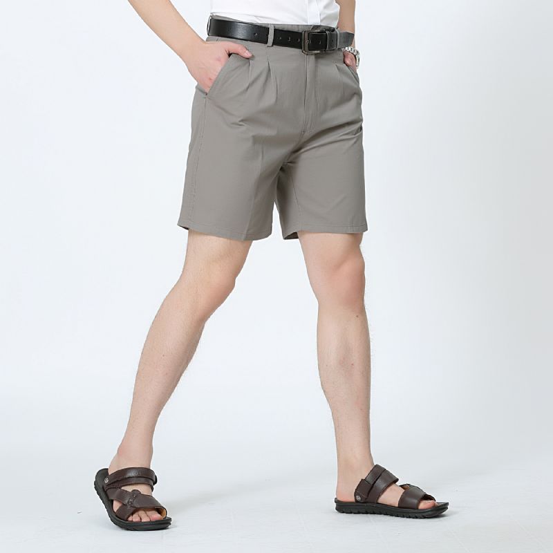 Sommershorts Cropped Mænd Højtaljede Løse Bukser