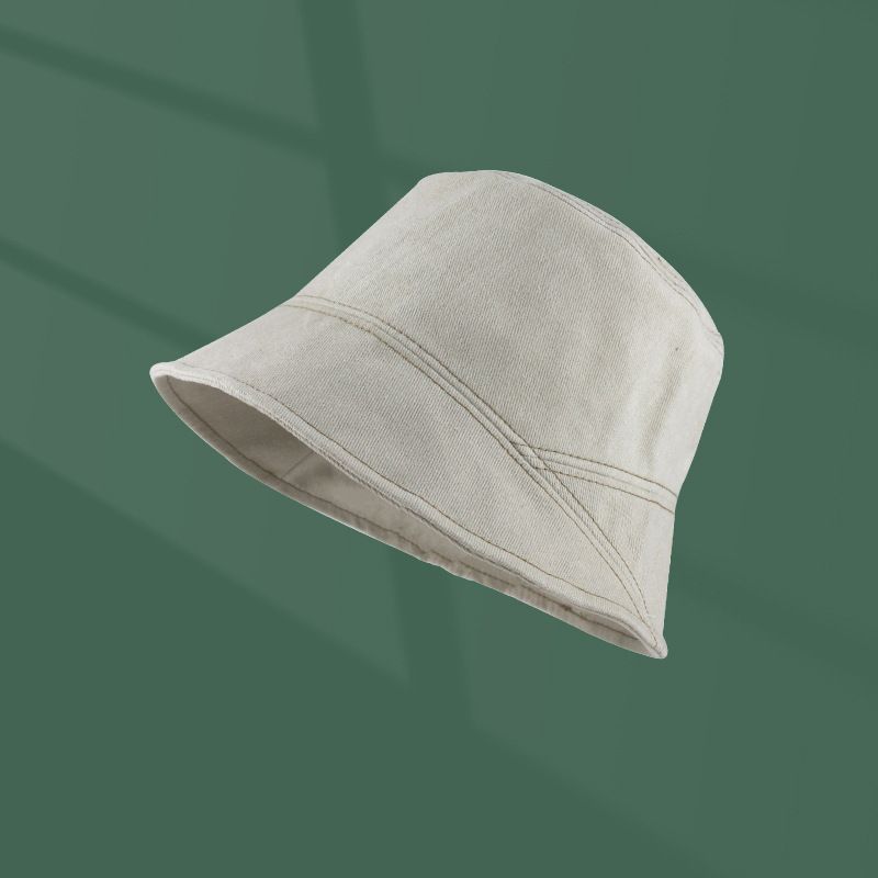 Spandhat Kvinders Forår Og Sommer Xiaoming Line Lille Side Kort Skygge Selvlukkende Fiskerhat Cover Face Hat