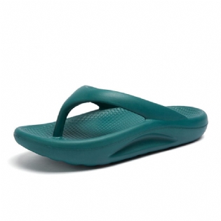 Store Størrelse Hjemmesko Sommer Trend Mænds Flip Flops Tyk Bund Par Høje Elastiske Strandsandaler Sko