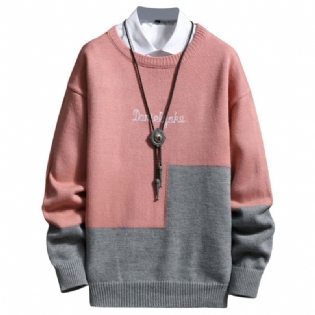 Sweater Herre Tykke Strik 2023 Varme Toppe