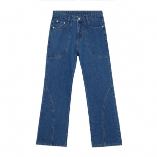 Trend Personlighed Micro Speaker Casual Jeans Mænd