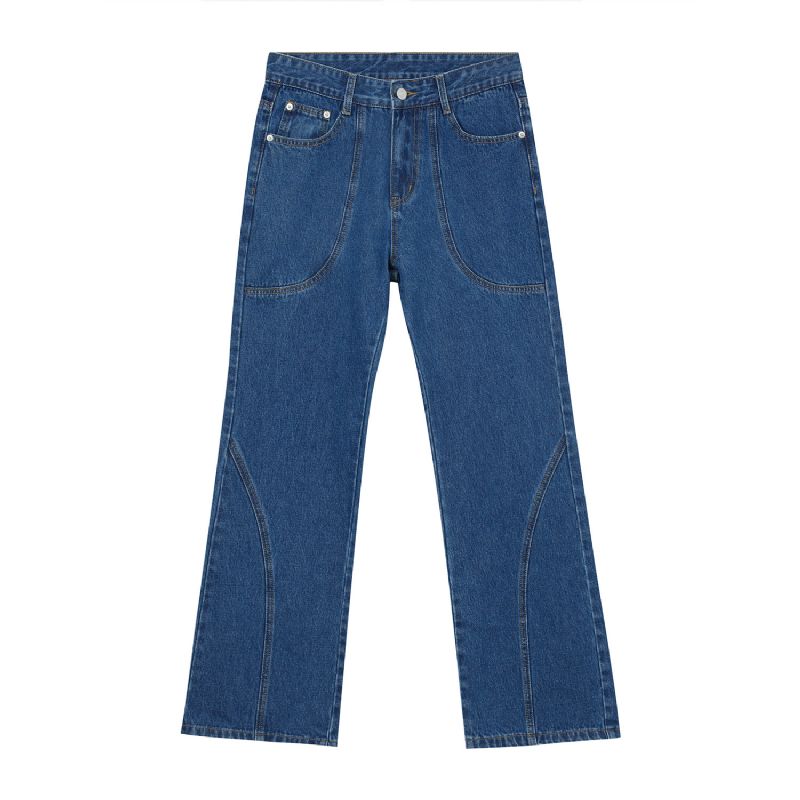 Trend Personlighed Micro Speaker Casual Jeans Mænd