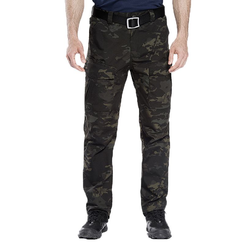 Udendørs Four Seasons Camouflage Bukser Overalls Multi-pocket Åndbare Mænd