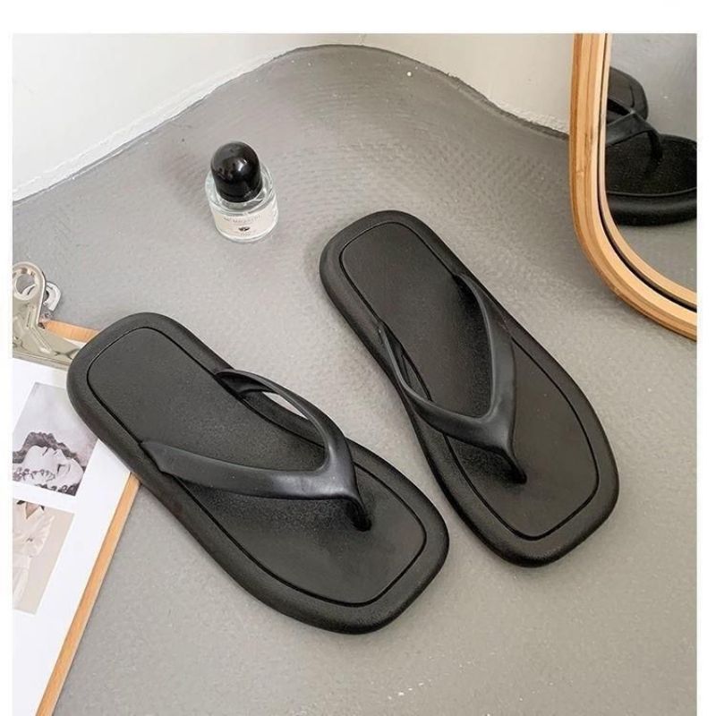 Flip Flops Kvinders Sommer Par Skridsikre Flade Sandaler Hjemmesko Sko Mode Strandsko