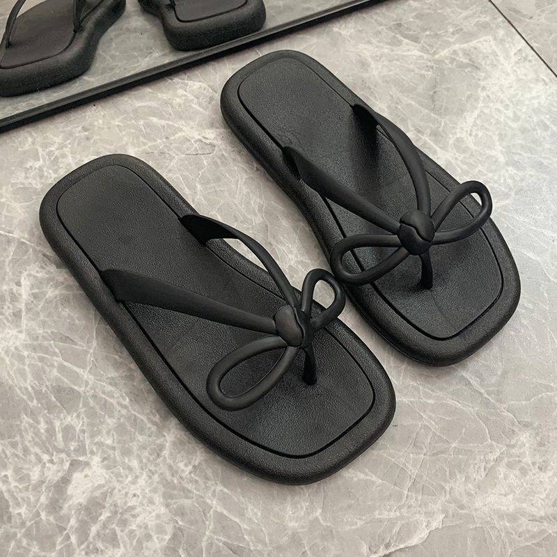 Sommer Kvinders Flip-flops Sommersløjfe Skridsikre Slidbestandige Sandaler Hjemmesko Sko Forudsalg