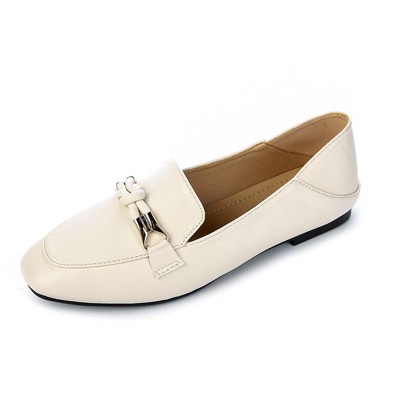 Flade Sko Kvinders 2023 Nye Kjole Sko Dame Slip-on Loafers Spring Peas Sko