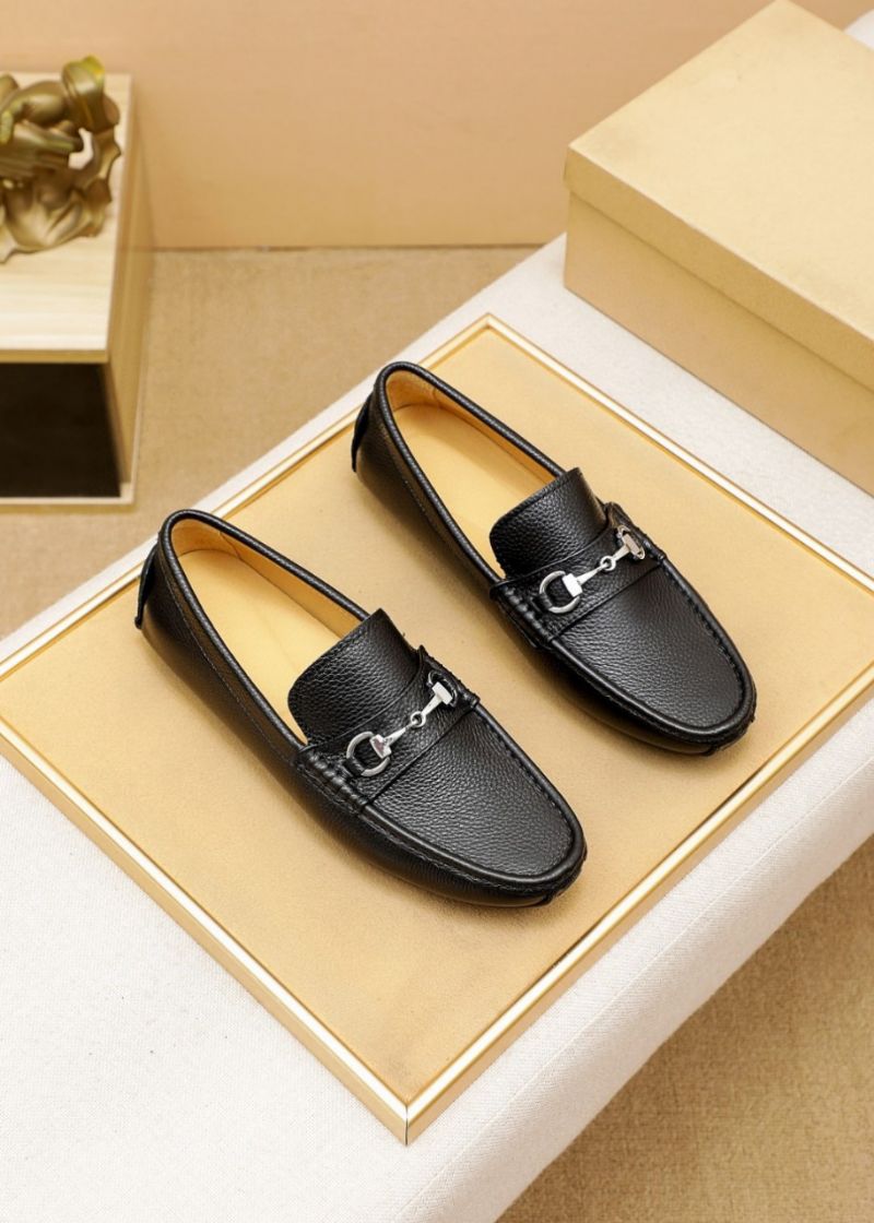 Mænds High-end Læder Loafers Moccasin Dress Sko