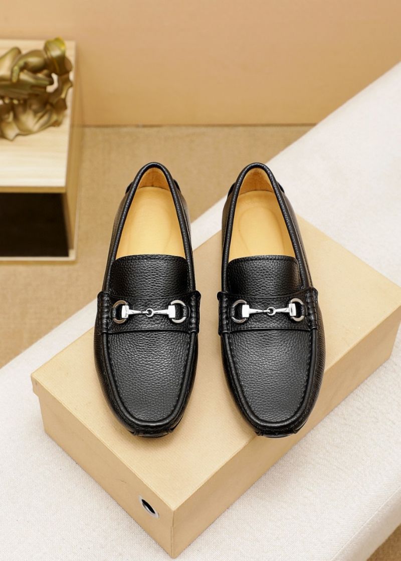 Mænds High-end Læder Loafers Moccasin Dress Sko