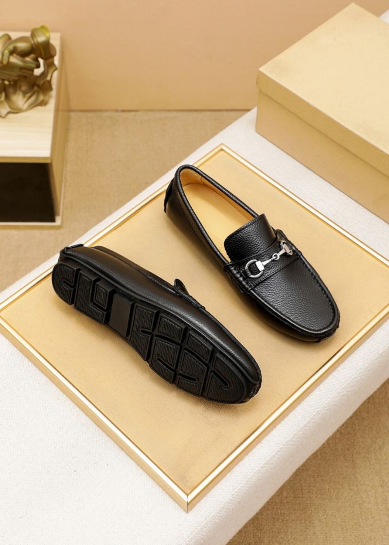 Mænds High-end Læder Loafers Moccasin Dress Sko