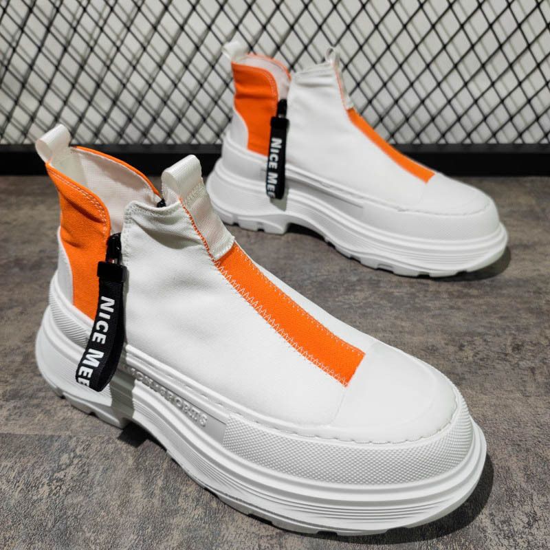 2023 Forår Og Sommer Martin Støvler Mænds High-top Fritidssko Trendy Sneakers