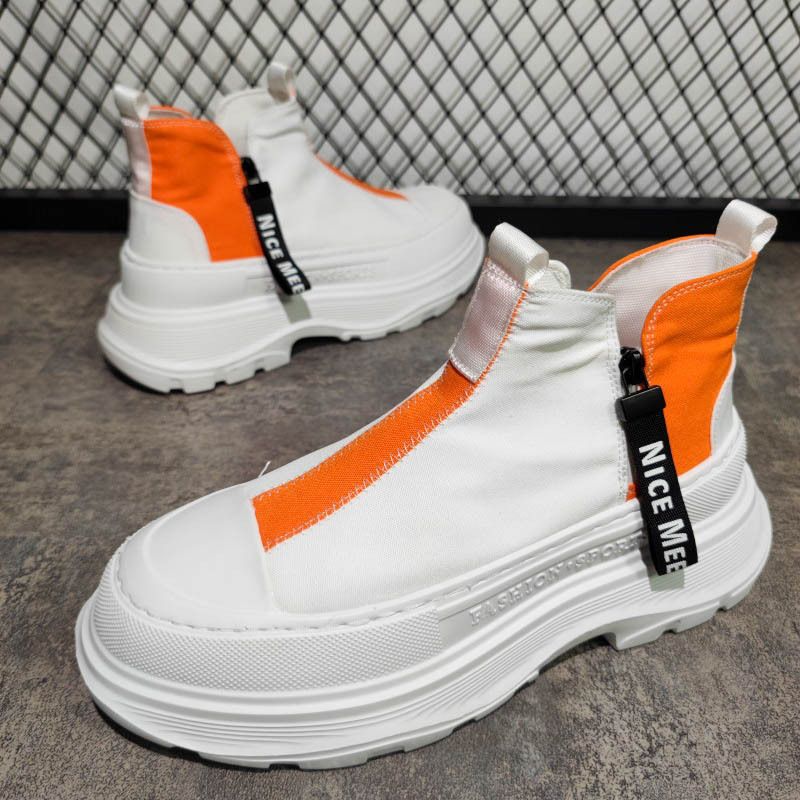 2023 Forår Og Sommer Martin Støvler Mænds High-top Fritidssko Trendy Sneakers