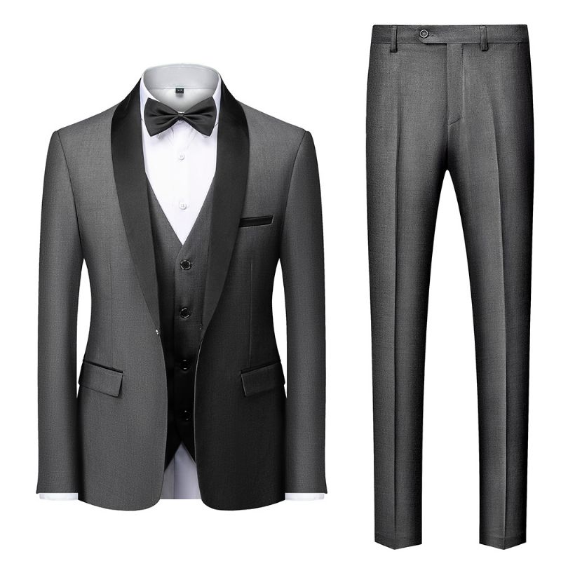 Herredragter Business Casual Kjole Slim Fit