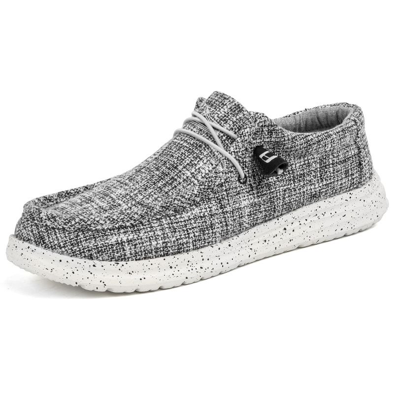 Loafers Flade Casual Sko Herre Canvas Sko Sneakers Slip-on