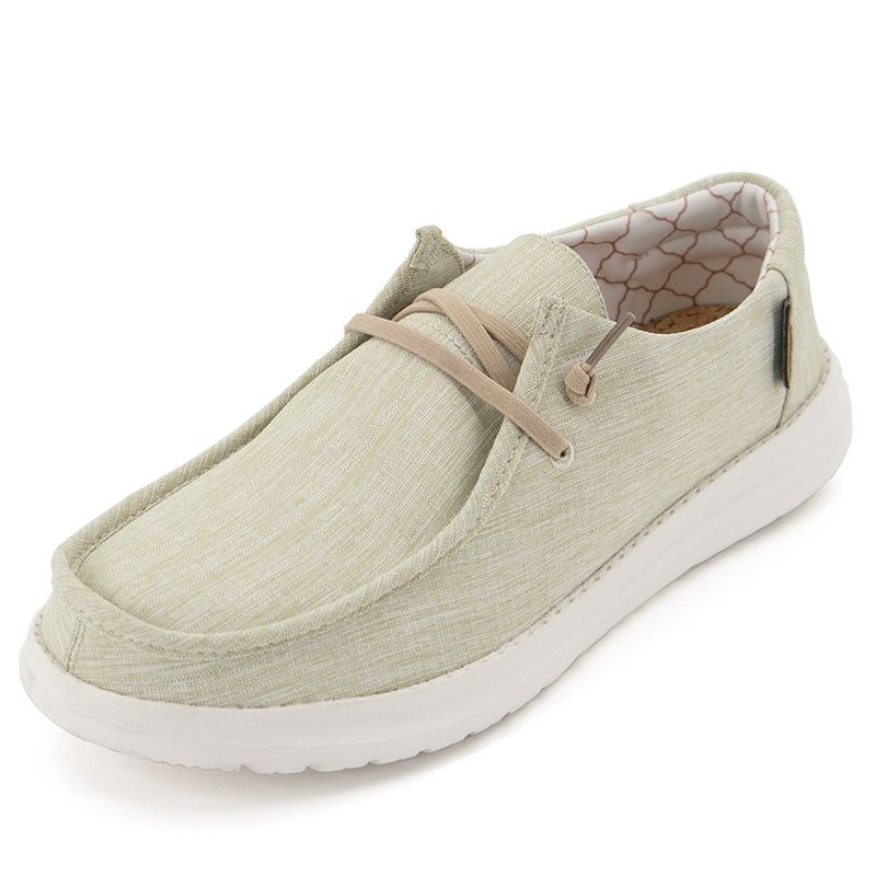 Loafers Flade Casual Sko Herre Canvas Sko Sneakers Slip-on