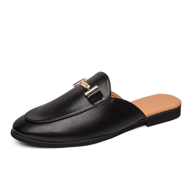 Baotou Hjemmesko Herre Sommer Slip-on Casual Sandaler Med Ærter