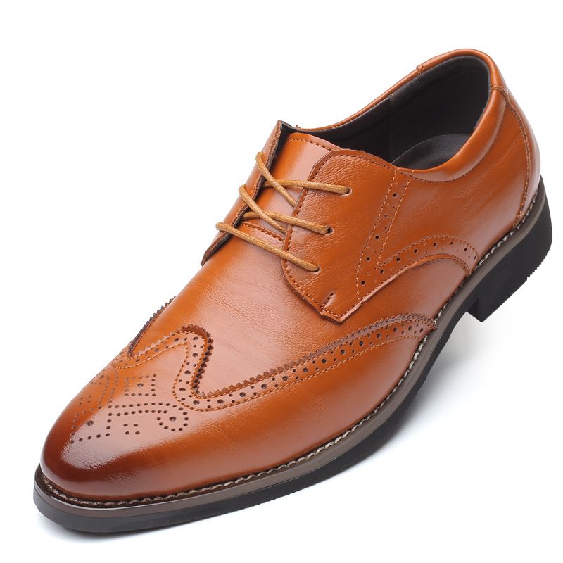 Brogues Mænds Casual Dress Shoes Large Size Mænd