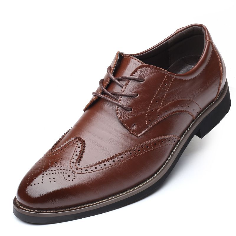 Brogues Mænds Casual Dress Shoes Large Size Mænd