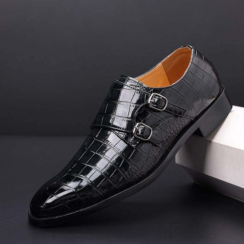 Dress Sko Herre Brogue Sko Casual Trend Business Formel Graveret Sko Stor Størrelse Retro Herresko