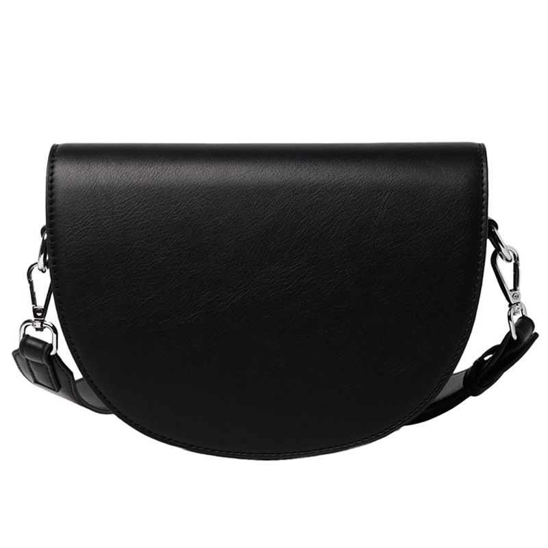 Tekstur Dametaske 2023 Forår Ny Trendy Mode Bred Skulderrem One Shoulder Messenger Sadeltaske